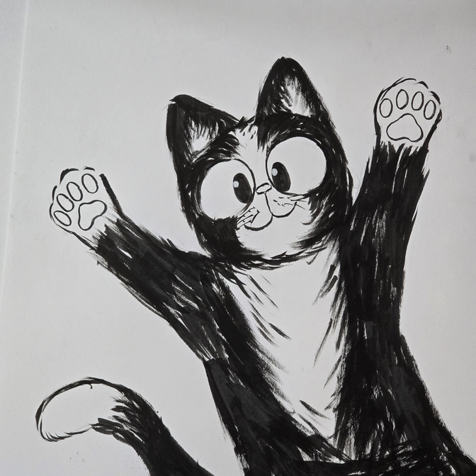 &quot;Tuxedo Cat&quot;